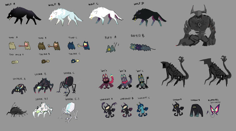 Creature concept 1/2 Creature concept 1/2